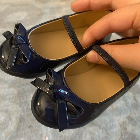 Janie and Jack Shoes New Janie Jack Baby Girl Patent Leather Navy
